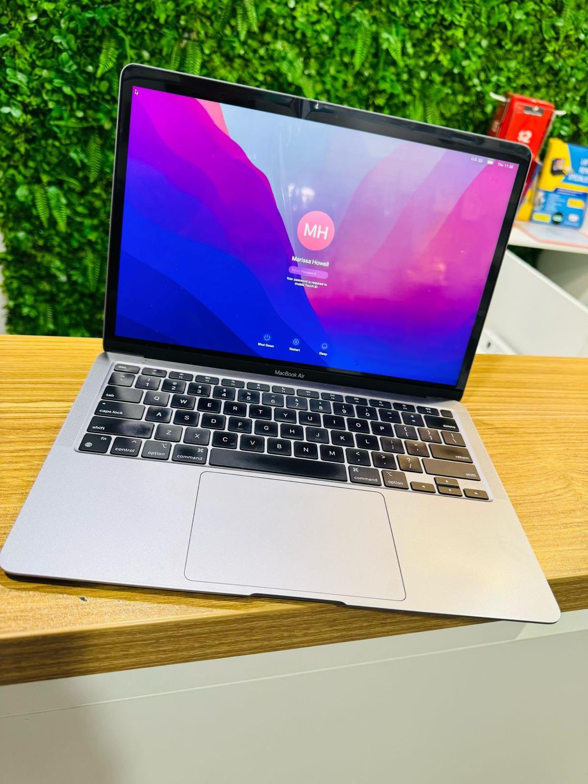 MacBook after repair