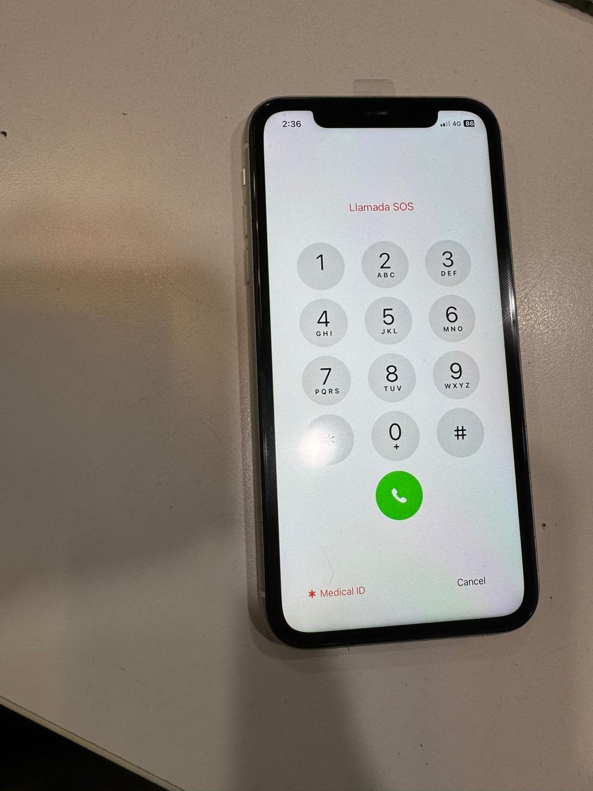Phone after repair